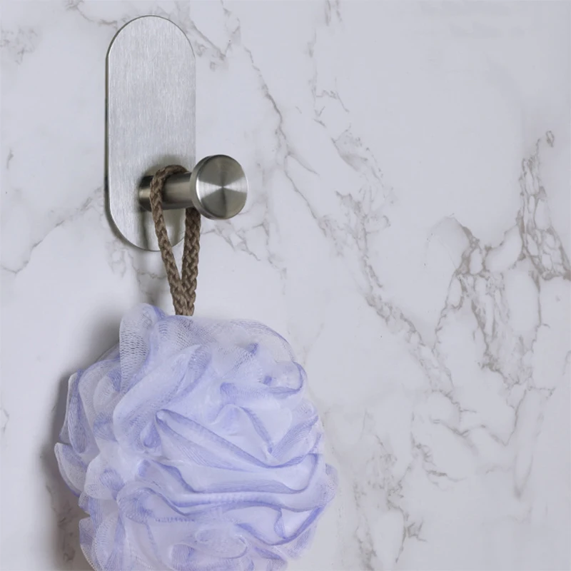 YCRAYS No Drilling Brushed Bathroom Accessories Sets Toilet Tissue Roll Paper Holder Towel Rack Bar Rail Ring Robe Hook Hardware