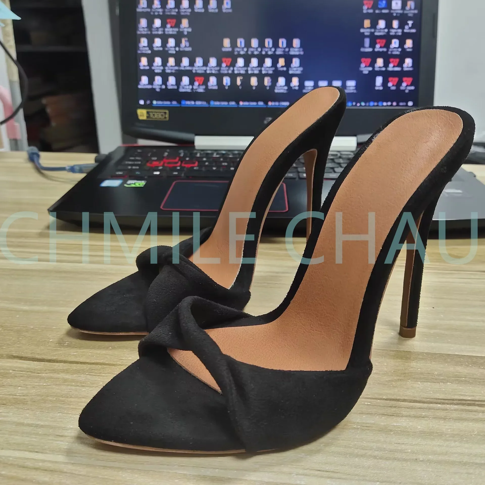 【Measure your feet length before order】2023 New Luxury Designer Replica Women Sandals High Heel Sexy Fetish Party Shoes 3-CHC-32