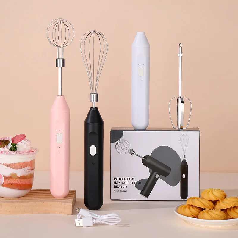 

Automatic Wireless Whisk Household Multifunctional Mixer Baking and Flour Whipping Handheld Rechargeable Mixing Stick Christmas