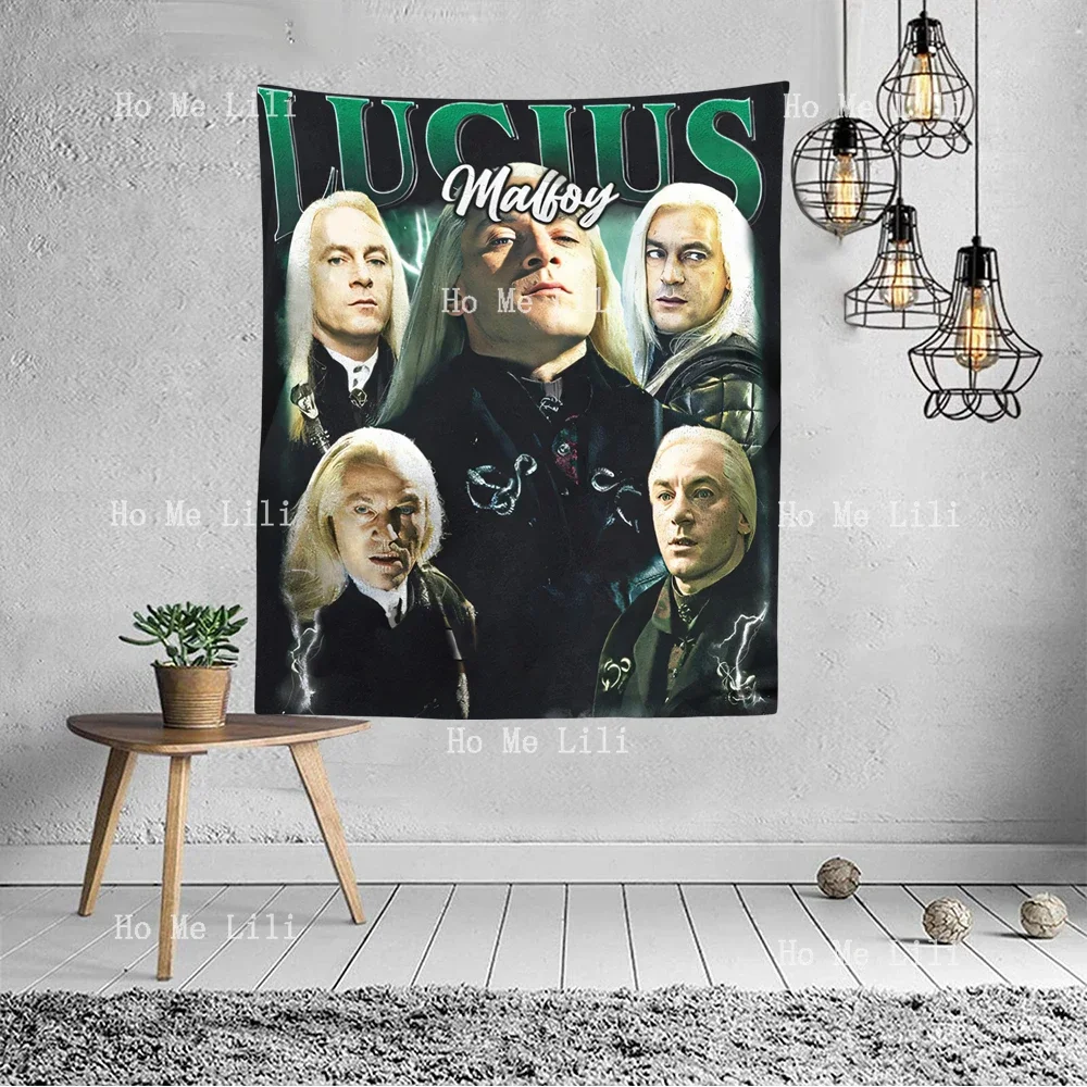 Limited Lucius Malfoy Vintage Gift Tapestry Wall Hanging For Bedroom Livingroom Modern Design