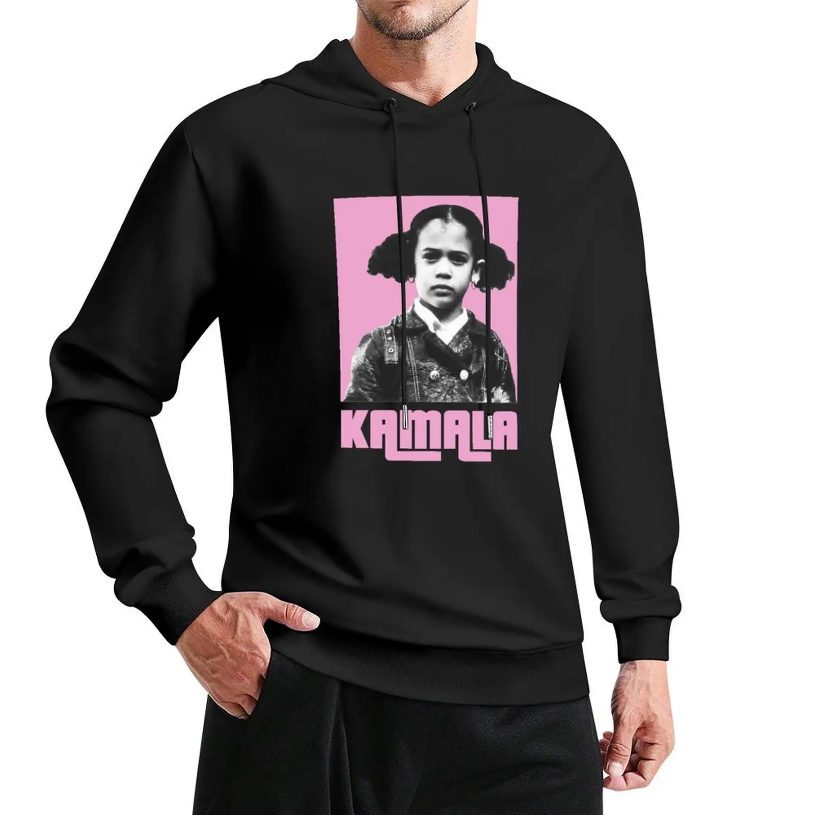 

Kamala Harris That Little Girls Was Me Pullover Hoodie mens clothes autumn clothes tracksuits