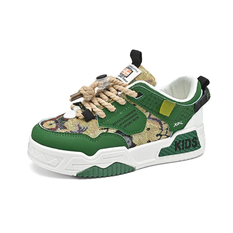 

2024 Hot Sale Children Footwear For Boys Comfortable Casual Shoes Kids Fashion Boy Sport Shoes Brand Children Sneaker