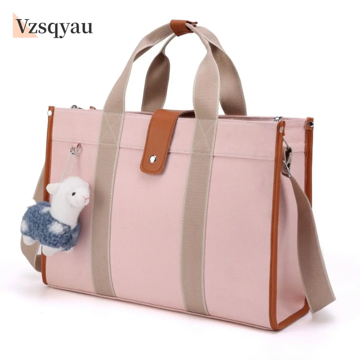 

New Mummy Diaper Bags Fashion Women's Canvas Large Capacity Casual Tote Handbag Luxury Designer Shoulder Bag For Ladies Activity