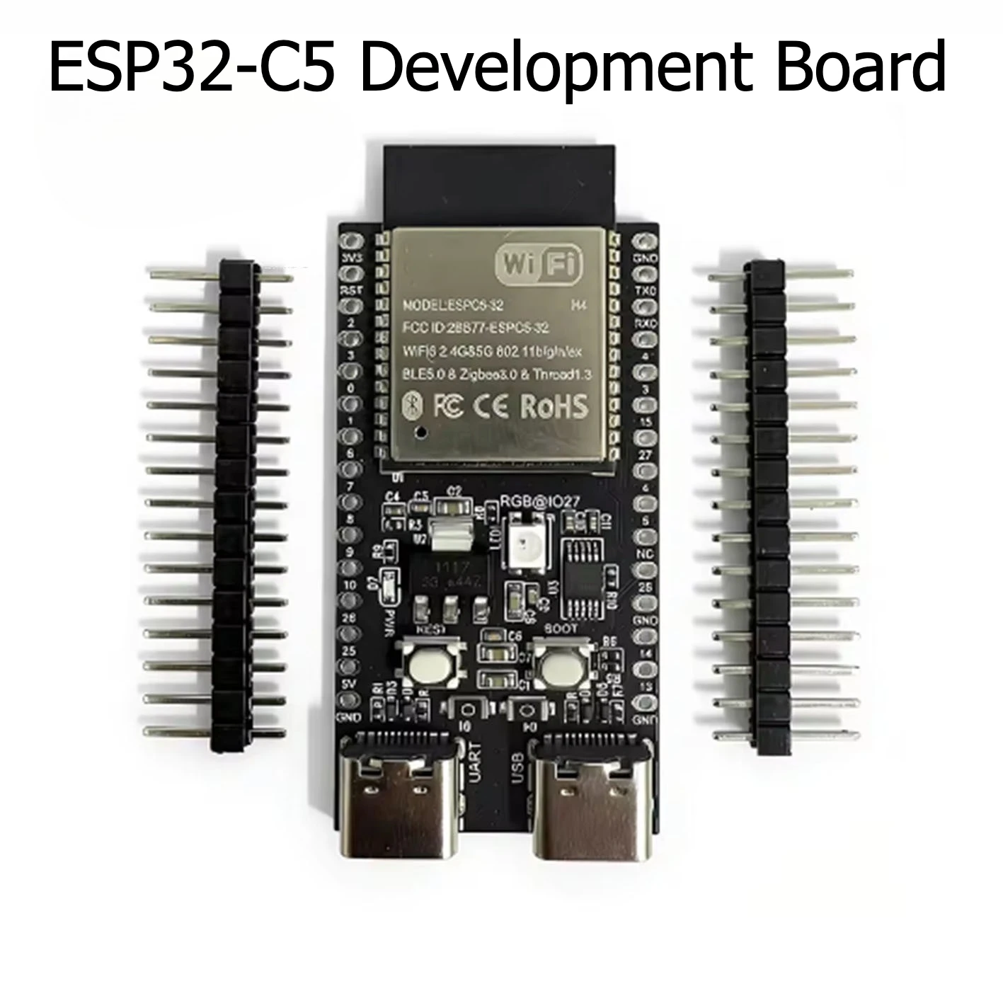 Esp32-c5 Core Board Development Board Dual-band Wifi6 Bluetooth 5 Compatible with Esp32-c5-devkitc-1