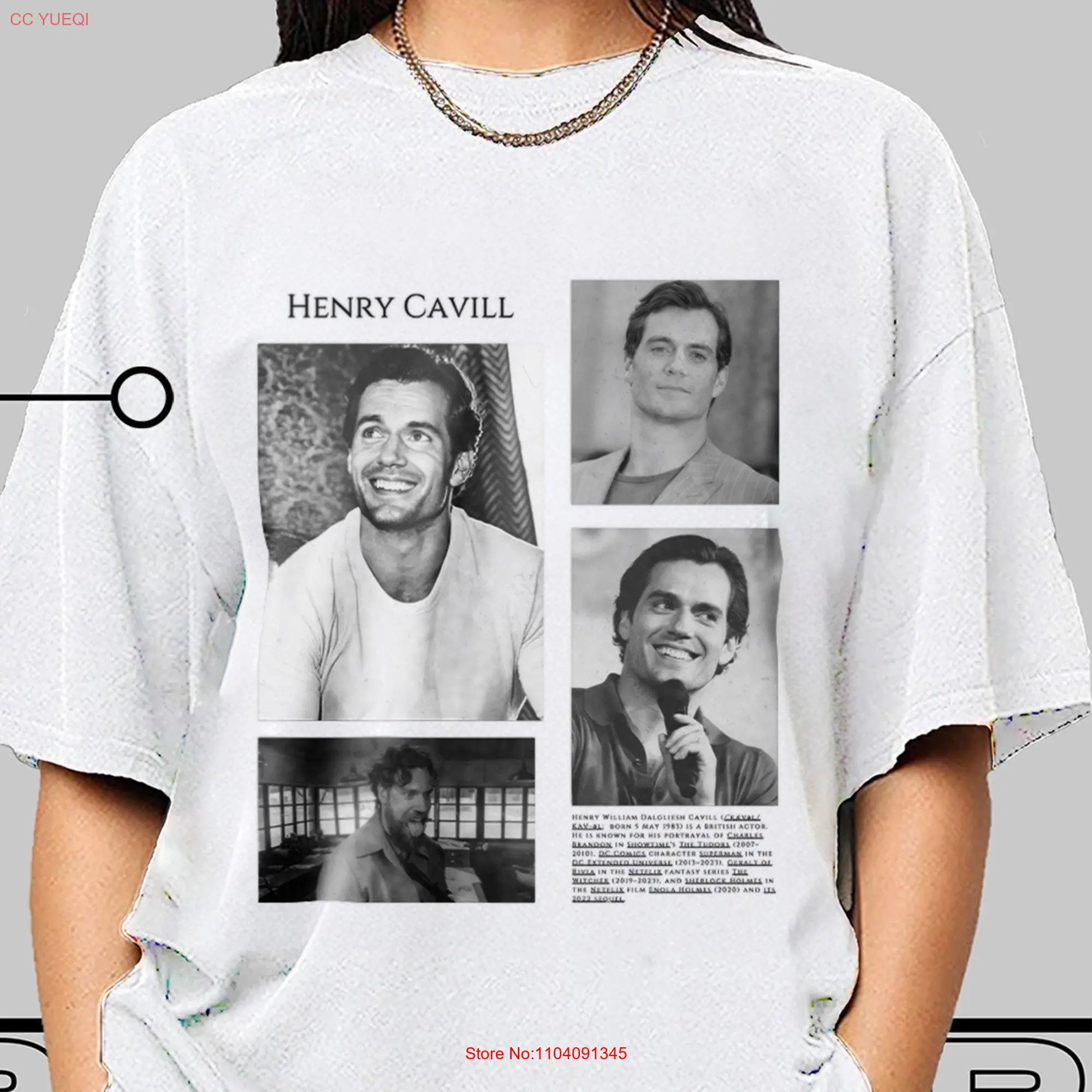 Limited Henry Cavill T Shirt for Men and Women long or short sleeves