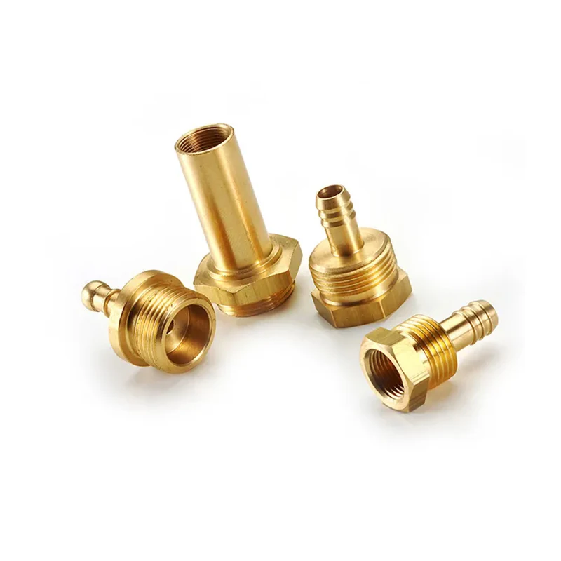 Customized Precision CNC Machining Turning Milling Copper Fluid Nozzle CNC Turned Copper Parts