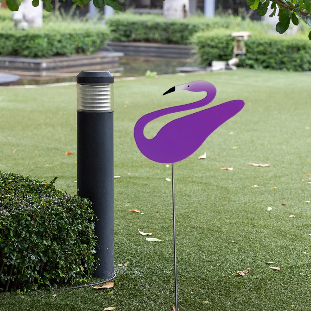 

Flamingo Wind Spinner Premium Swirl Bird Decoration Outdoor Backyard Yard Patio Party Garden Decor Durable Rustproof