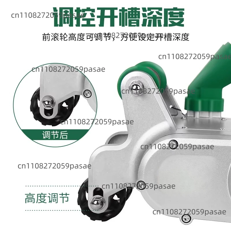 Slotting Machine for Plumbing and Electrical Work Foam Block and Aerated Concrete Block Slotting Machine