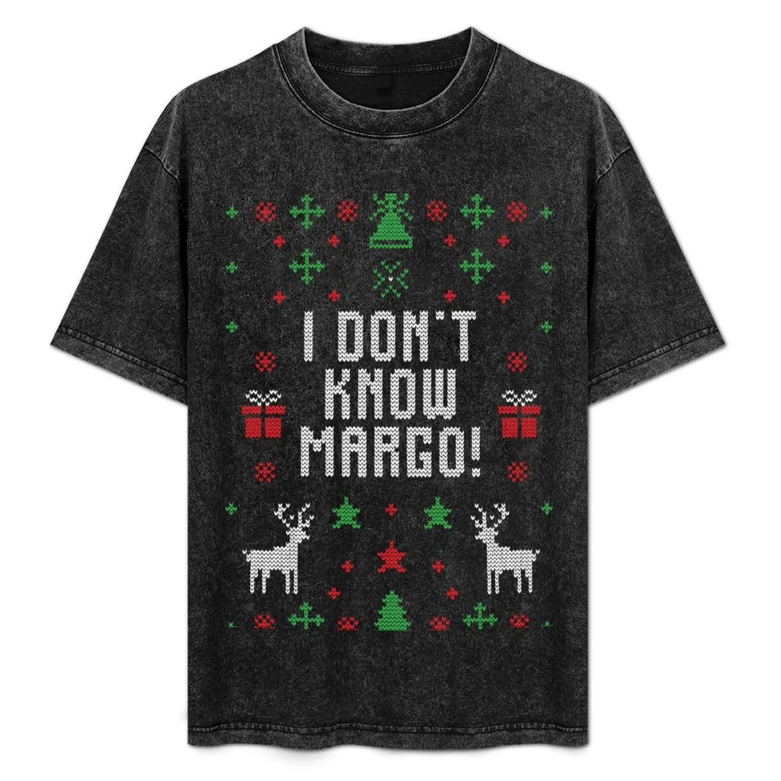 i don't know margo! ugly christmas T-Shirt Sun Protective Outdoor Tee Top