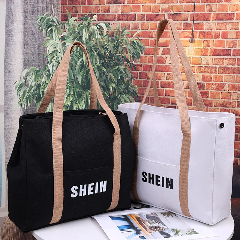 Canvas Bag Shoulder Women the Tote Ladies Hand Bolsos De Mano Handbags School Tassen Dames Sacs Shopping a Main Femme  Bandouill