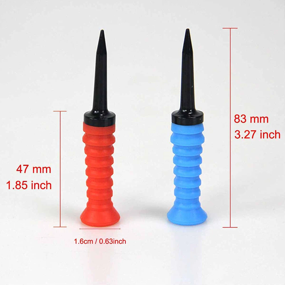 5Pcs/Pack Elastic Rubber Golf Tees Plastic Holder 83MM Supplies For Driver Durable Accessories