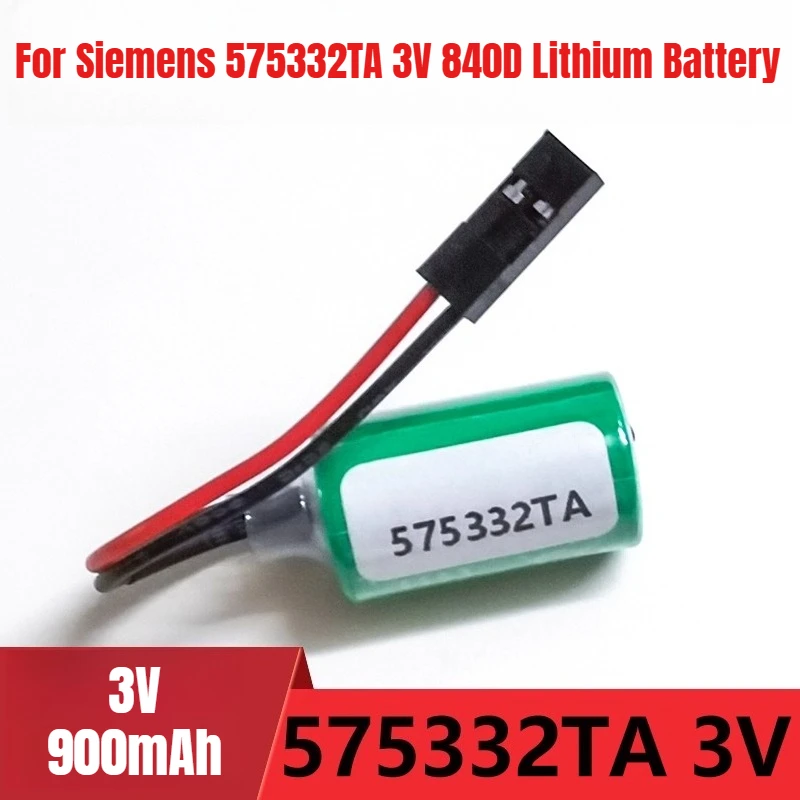 

900mAh for Siemens 575332TA 3V 840D Lithium Battery 6FC5247-0AA18-0AA0 810D