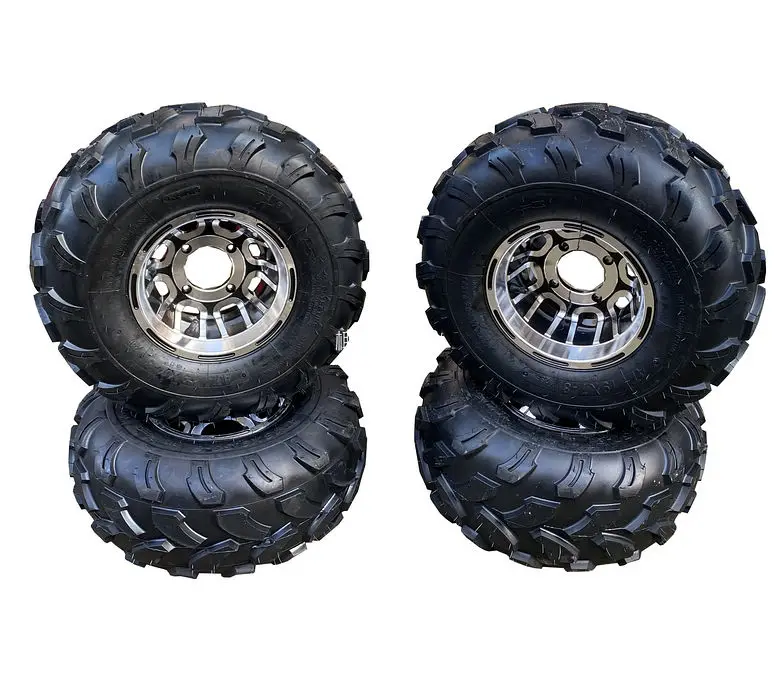 

Front 19X7-8 Inch Rear 18x9.5-8 Tire Wheel Hub Set for Buggy Quad Bike 50cc 110cc 150cc 200cc Cargo ATV Go kart