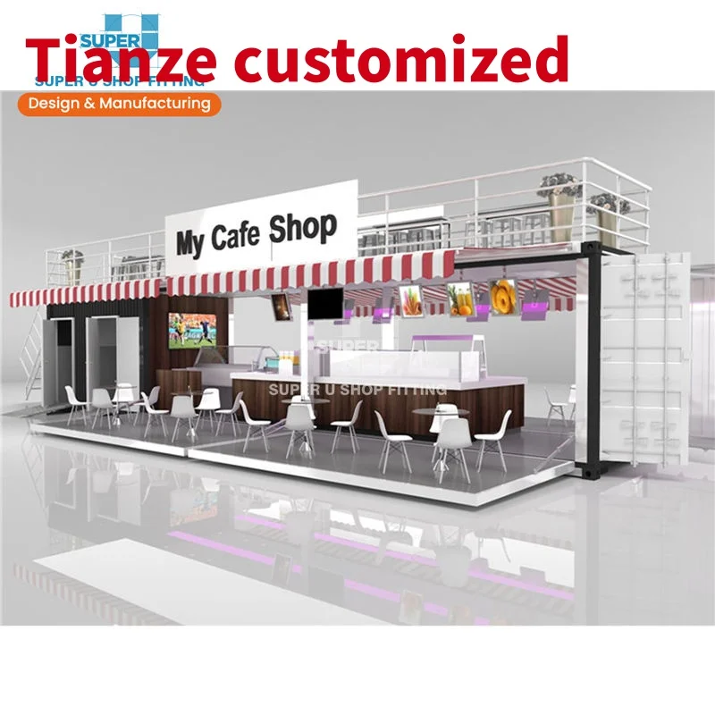 

(Customized) mobile coffee shop outdoor cafe Bar coffee shop stand up station Cabinet showcase mobile coffee kiosk