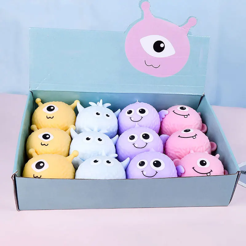 

PB Playful Bag Creative cute Little monster Children's decompression toys Soft rebound Squishy Squeeze New strange gifts UG244