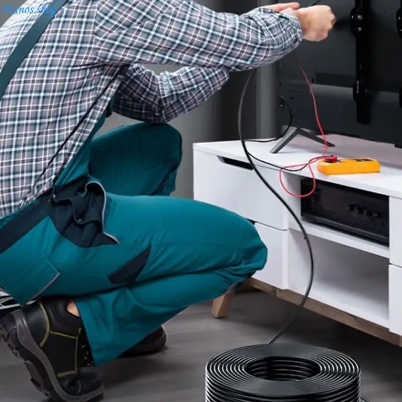 

8K HDTV Fiber Optical Cable With Reinforced Steel Wire For 48Gbps 60Hz Transmission Over 100M Transmission X37A