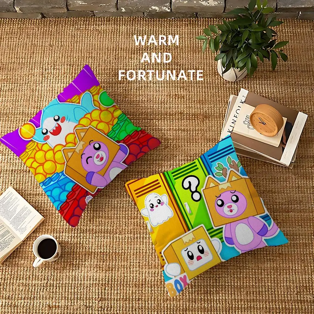 Lankybox Sarung Bantal Desain Maple Lucu Dekorasi Panen Musim Gugur yang Menyenangkan Sarung Bantal Dekorasi Liburan