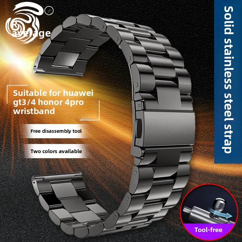 

For Huawei watch Gt3 bracelet Honor magic2 smartwatch Huawei Watch 3 Pro Honor 4pro stainless bracelet Wristband Accessories