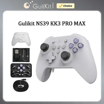 GuliKit KK3 MAX Wireless Controller with Hall Joystick,NS39 KingKong 3 Bluetooth Gamepad f