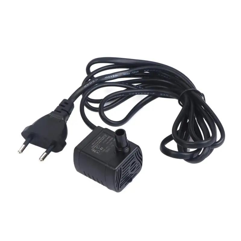 AT-1020 Mini pompa ad acqua sommergibile da 220 V CA per fontane da tavolo, caratteristiche dell'acqua interna e artigianato fai-da-te