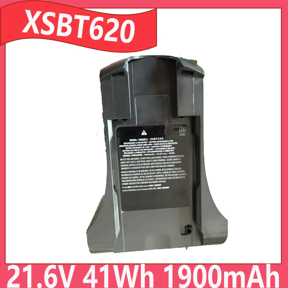 

New XSBT620 21.6V 41Wh 1900mAh battery For Shark X1 X2 X3 X4 Wireless handheld vacuum cleaner battery XSBT620AS