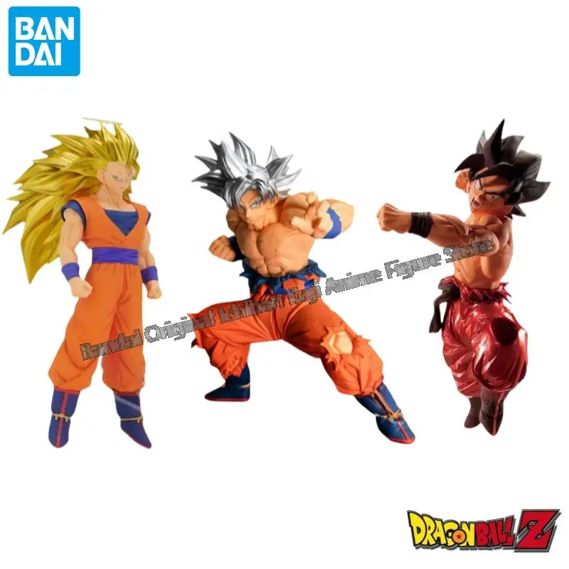 

В наличии Модель Куклы Bandai Совершенно новая коробка Dragon Ball Son Goku Оригинальные персонажи аниме Гаражный комплект Коллекционная фигурка