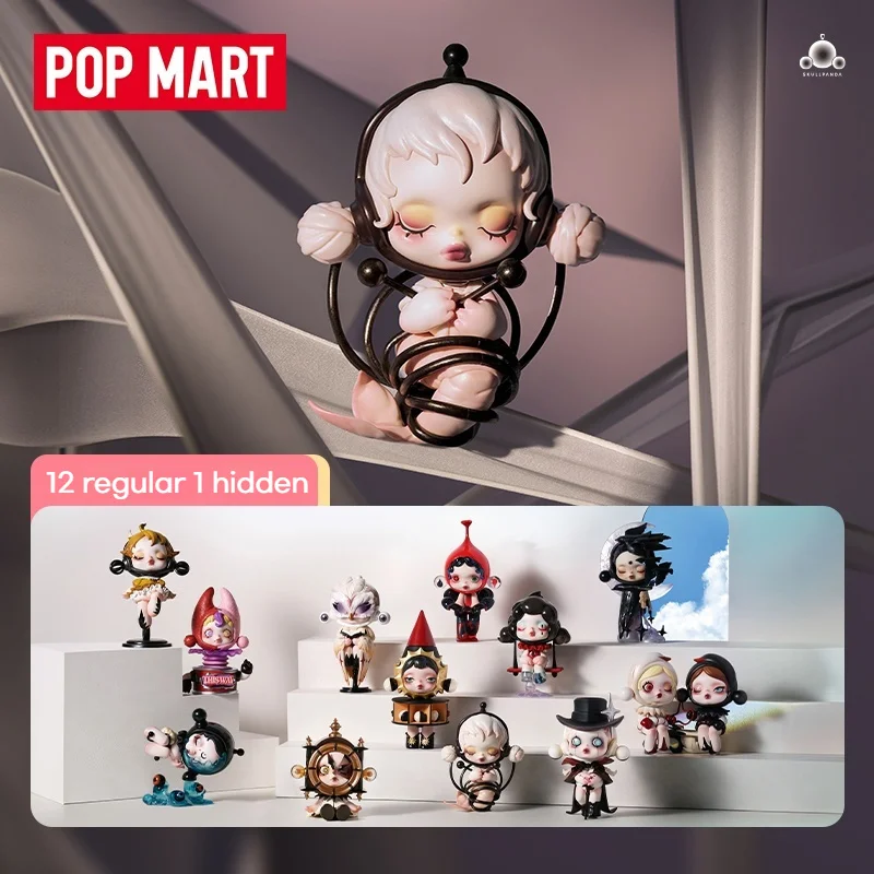 Certified Products Mystery Box Pop Mart Skullpanda Manga Collection Series Garage Kit Sp12th Generation Blind Box Trend Gift