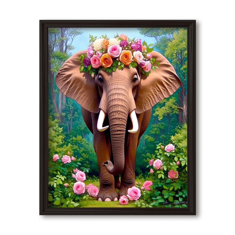 GATYZTORY Painting By Numbers On Canvas Coloring Adults Picture Drawing Animal Framed Painting For Wall Crafts Supplies Adults