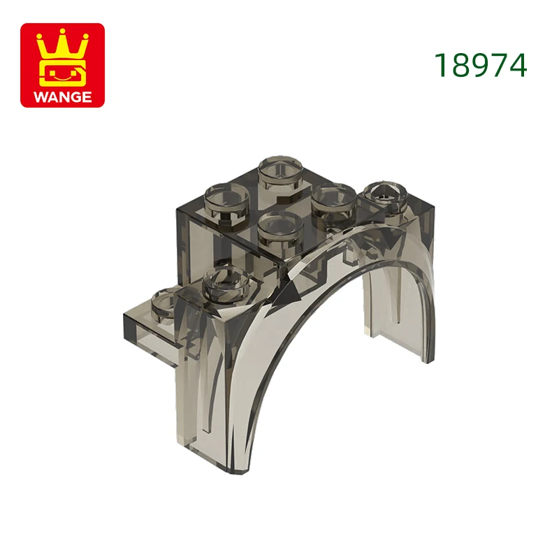 Wange 37 stks/partij 18974 Boog Afgerond Voertuig Blok Moc Kleur Accessoires Compatibel met Baksteen DIY kinderen Speelgoed Montage Onderdelen
