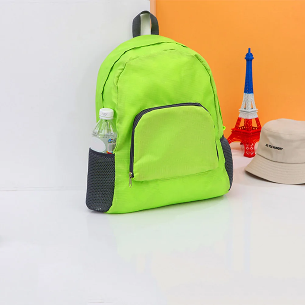 

Foldable Backpack Waterproof Outdoor Travel Camping Pouch Mesh Pocket Compact Portable Daypack Large Capacity Hiking