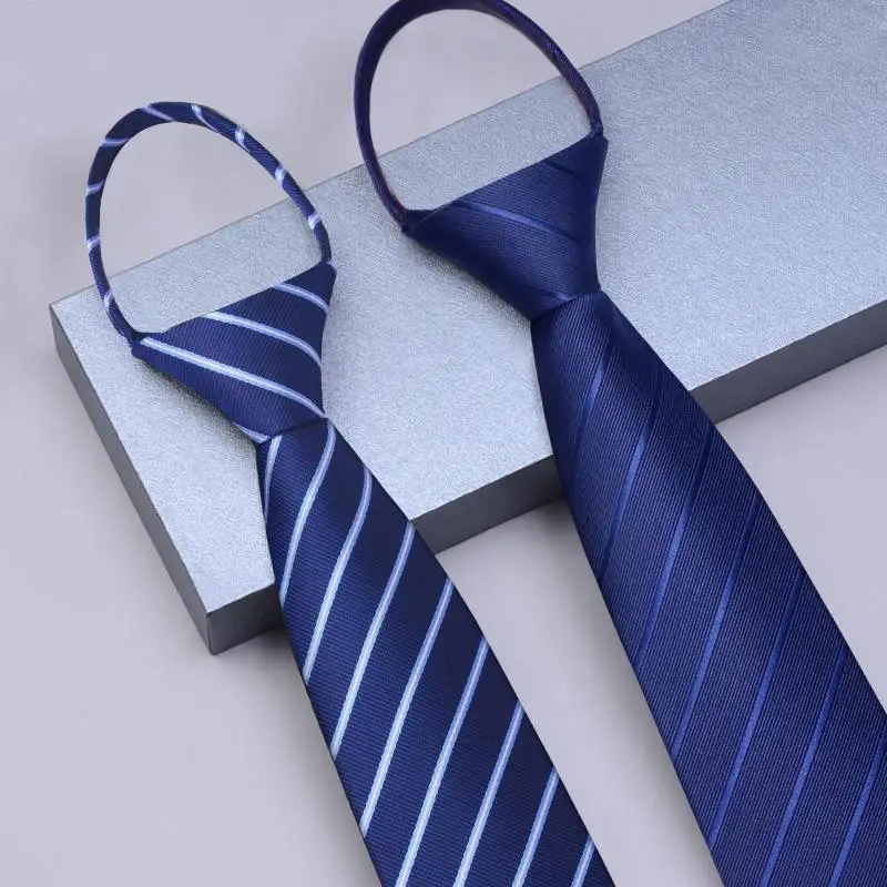 cravate-formelle-pour-homme-sans-nœud-style-fermeture-eclair-noir-et-bleu-pour-mariage-garcons-d'honneur-facile-a-porter-mode-professionnelle-largeur-standard