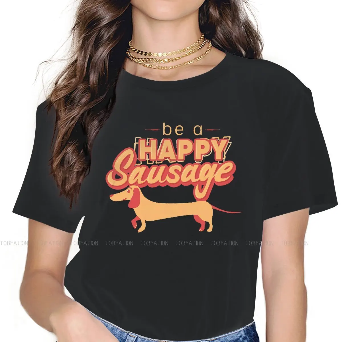 Sausage Dog TShirt for Woman Girl Dachshund Humor Sweatshirts T Shirt High Quality New Design 4XL 5XL