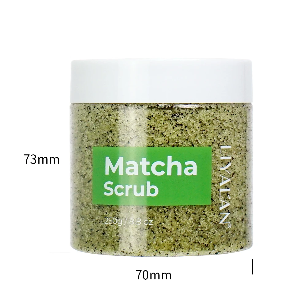 Matcha Green Tea Scrub Body Exfoliating Skin Brighten Improve Dullness Pore Cleansing Moisturizing Reduces Melanin Body Care