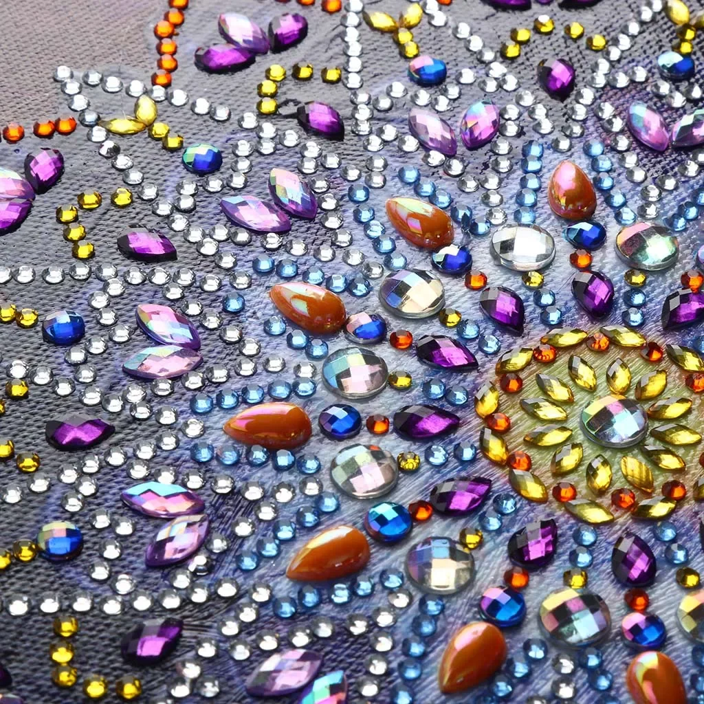 Special Shaped Diamond Embroidery 5D DIY Diamond Paintings Mandala Religious Crystal Rhinestone Cross Stitch Home Decoration