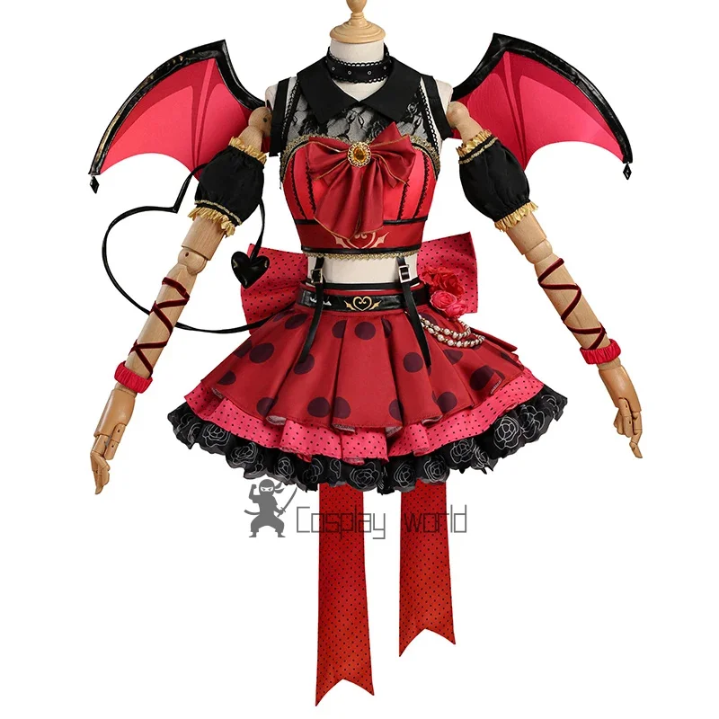 

Маленький Дьявол Котори Минами Косплей Lovelive Косплей Костюм Милая Девушка Женская Школьная Форма Хэллоуин Карнавальные Вечерние Наряды