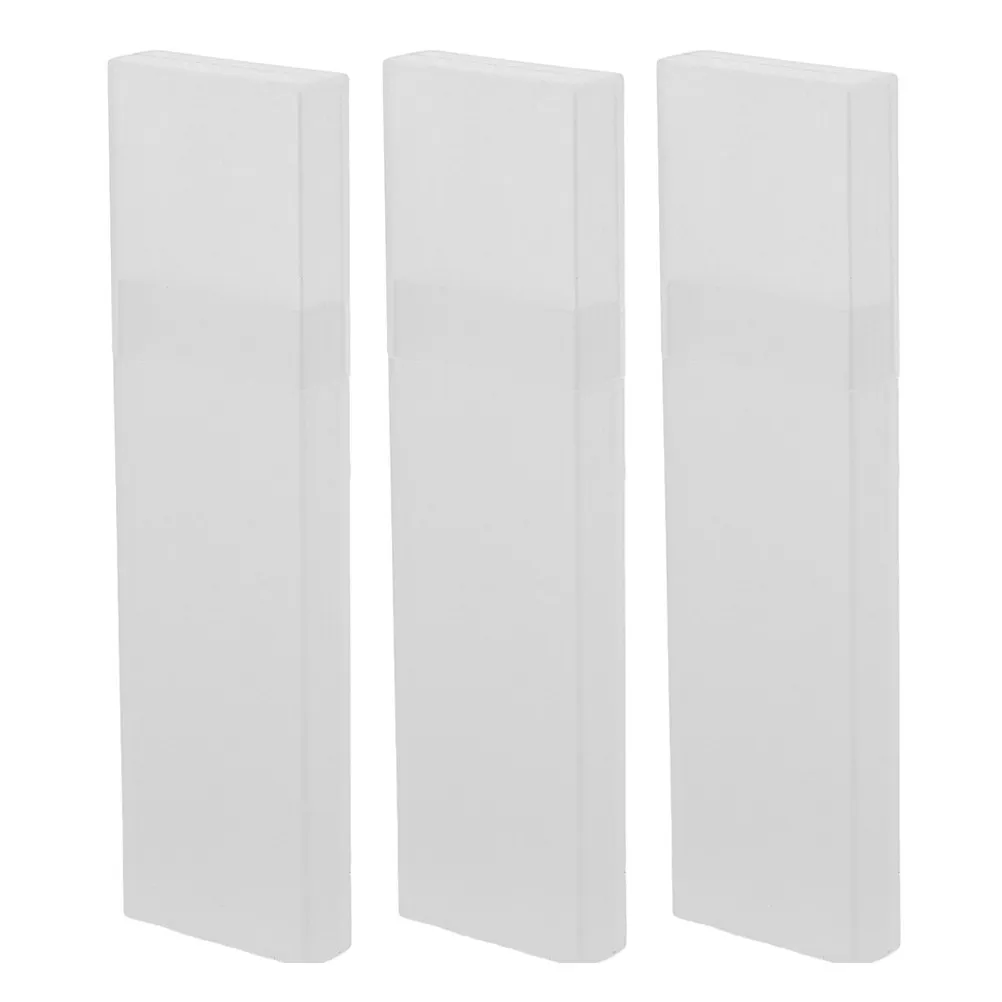

3Pcs Tongue Scraper Storage Case Portable Lightweight Washable Box Travel Scraper Holder Easy to Carry Organizer