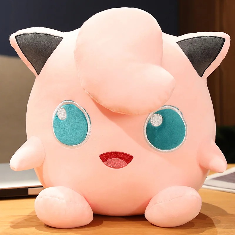 30-65cm Big Pokemon Plush Toy Cartoon Anime Jigglypuff Plush Doll Kawaii TAKARATOMY Stuffed Pillow Kids Birthday Christmas Gift