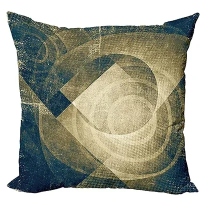 Modern Geometric round Decorative Pillow Cover Digital Printing Pillow Covers Decorative Home Sofa Cushion Cover