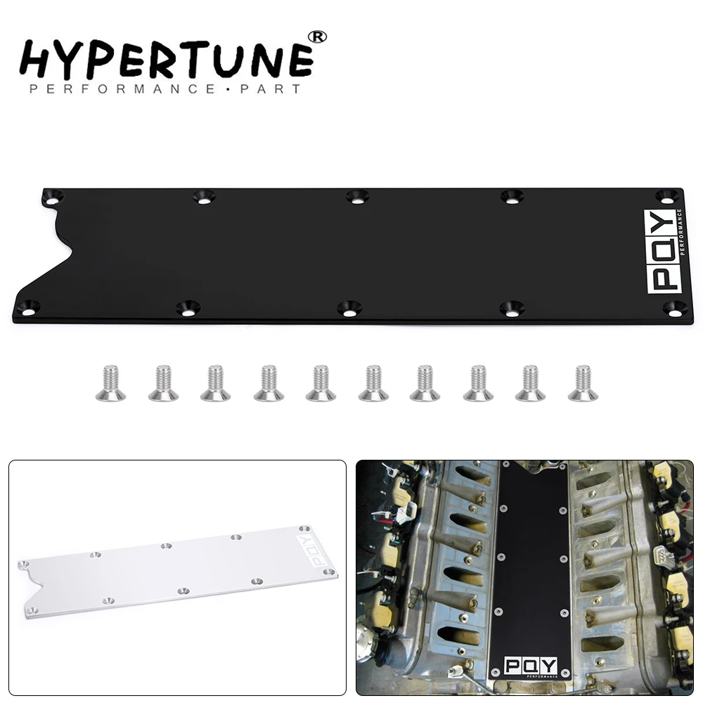 Hypertune - High Quality VALLEY Pan Cover Plate Low Profile Knock Sensor Delete for LSX LS1 Gen 3 HT-VCC03