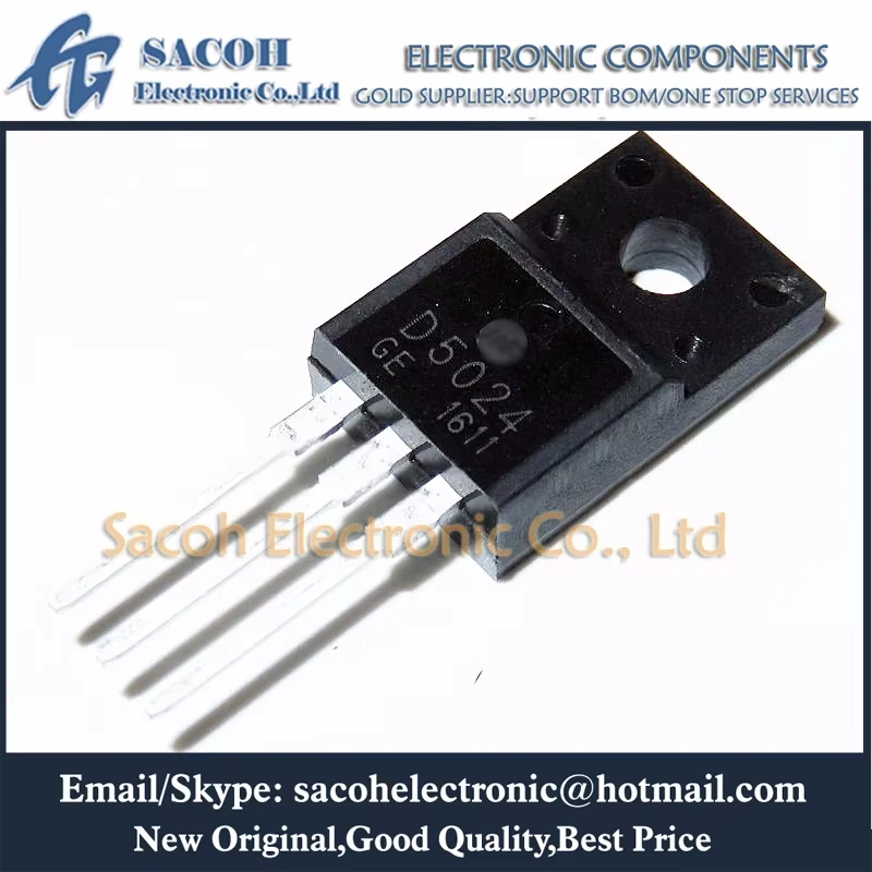 

Refurbished Original 10Pcs/Lot 2SD5011 TO-220F 3.5A 1500V NPN Silicon Power Transistor