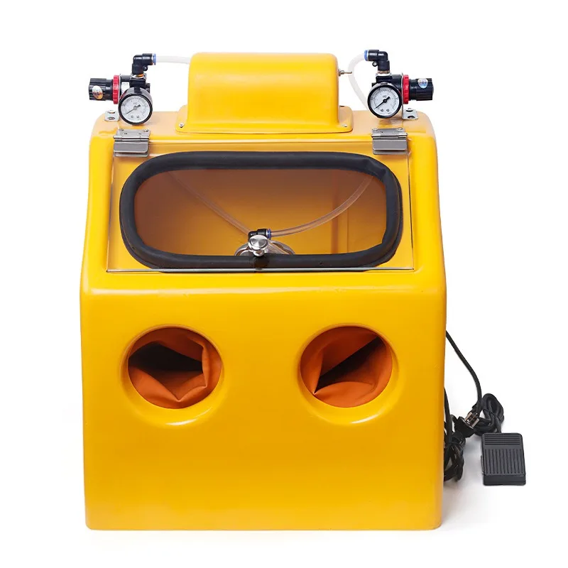 Manual Jewelry Sandblaster Mini Gold Silver Blasting Tool For Vintage Bracelet Making Matches Air Compressor