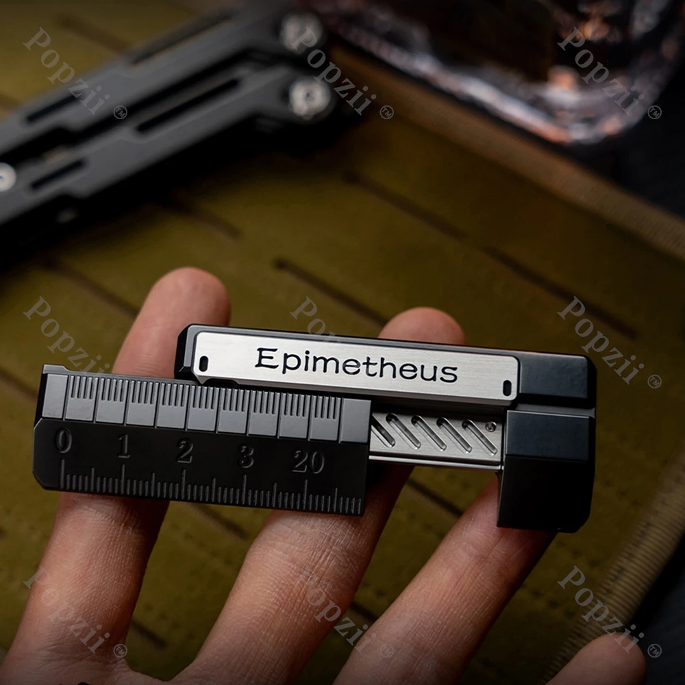 WANWUEDC & ROGUE حاكم الزركونيوم المغناطيس الميكانيكي تململ المنزلق EDC ألعاب التململ مكتب أدوات تخفيف التوتر أداة باردة