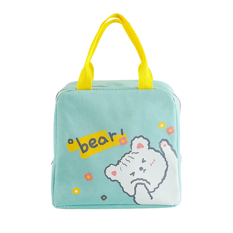 Nowa izolowana torba dla zwierząt Torba na lunch Przenośna torba na lunch Ręka w dłoni do przenoszenia Torba bento z kreskówek Ekskluzywna transgraniczna