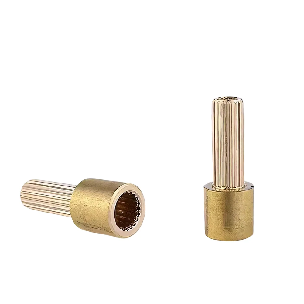 1PC All-Copper 20Tooth Faucet Valve Core Extension Rod Extended Sleeve For Shower System Seamless Faucet Installation Fix Repair