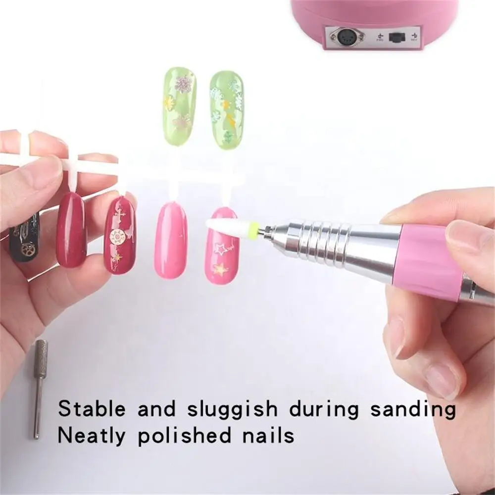 JIN PAI DM-202 Electric Nail Art Drill File Manicure Pedicure Machine Nail Drill Machine 25000rmp Steel Nail Polishing Machine