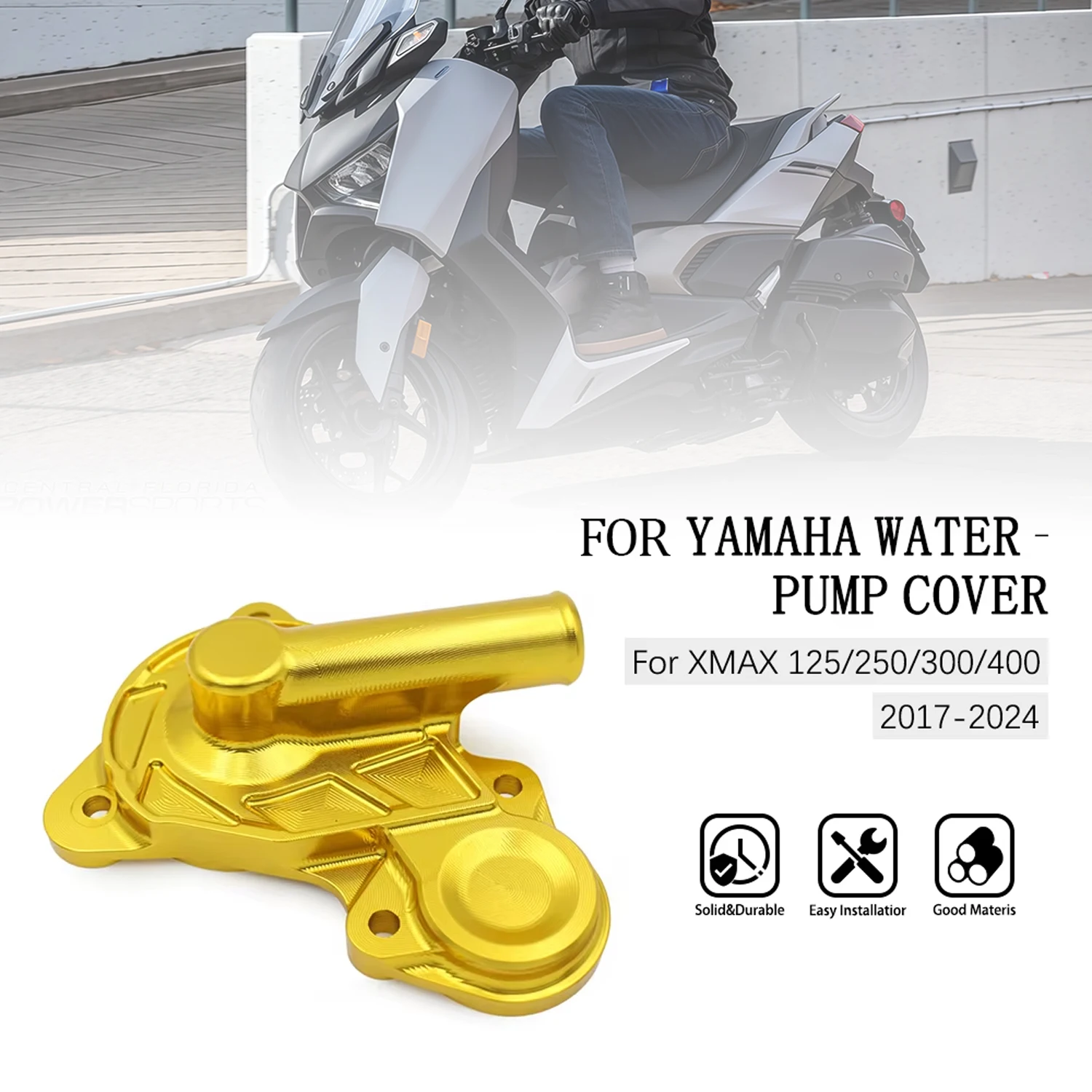 

Motorcycle Water Pump Assy For YAMAHA XMAX 125 250 300 400 2017 2018 2019 2020 2021 2022 2023 2024