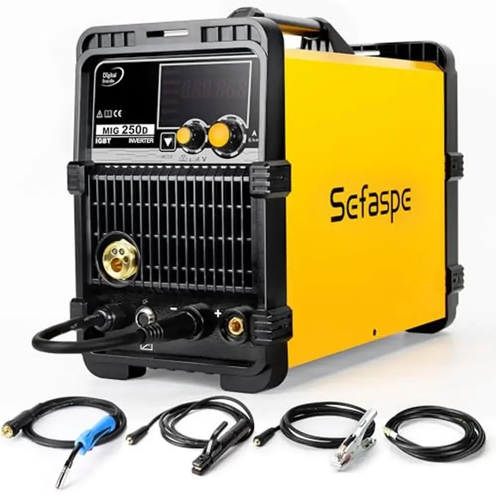 Portable 250A 6-in-1 Multiprocess Welder with Advanced Synergic Technology