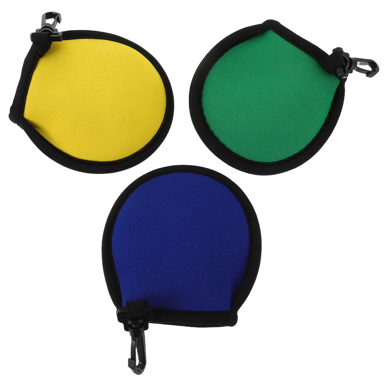 

3Pcs Portable Golf Ball Pouch Hook Hanging Golf Ball Sleeve Outdoor Cleaning Storage Bag Golfs Holder Golfs Accessory