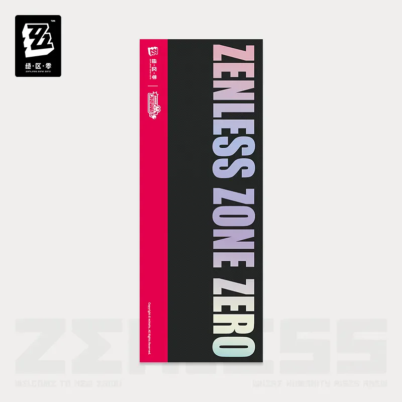 Official Original Anime Game Zenless Zone Zero New Ailidu Garden Party Series Laser ticket set Cosplay Desktop decorations Gift