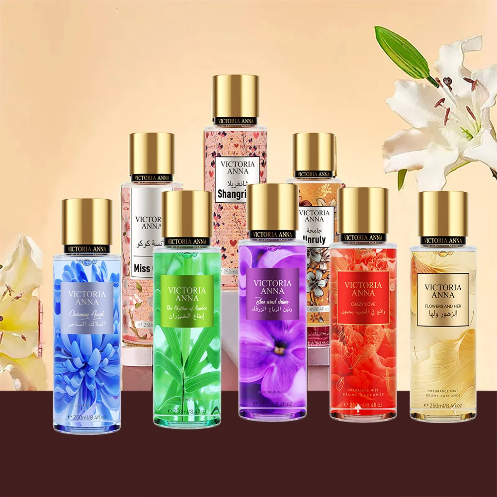 Women's Fresh Skin Deodorant Body Spray Long-lasting Air Fruity Fragrance Natural Plant Moisturize Essence Cosmetic Customized